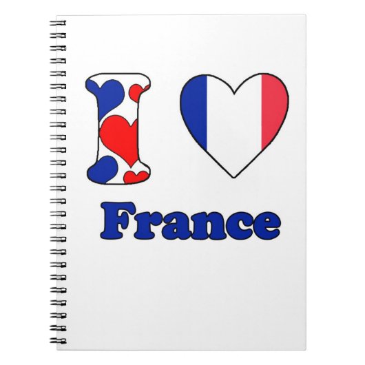 フランスが大好き ノートブック (正面)