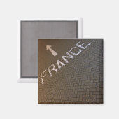 フランスこっち！ マグネット (正面/裏面)