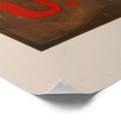 フランスで初めて – 米海兵隊 ポスター (角)