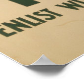 フランスで自由のために戦う最初の米海軍 ポスター (角)