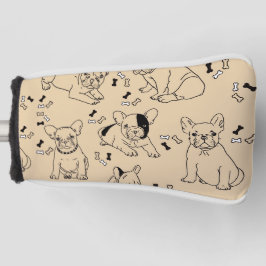 フランスとボーン ゴルフヘッドカバー