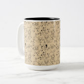 フランスとボーン ツートーンマグカップ (正面左)