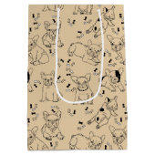 フランスとボーン ミディアムペーパーバッグ (裏面)