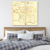 フランスと境界 キャンバスプリント (インサイチュ (寝室))