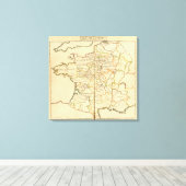フランスと境界 キャンバスプリント (インサイチュ (ウッドフロア))