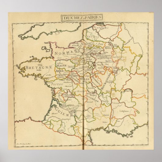 フランスと境界 ポスター (正面)