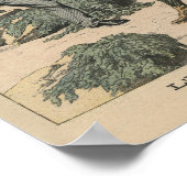 フランスにおけるスパイ英国の大佐の逮捕 ポスター (角)