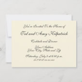 フランスのおもちゃのジョエツの友達 ヴィンテージ ポスター 招待状 (裏面)