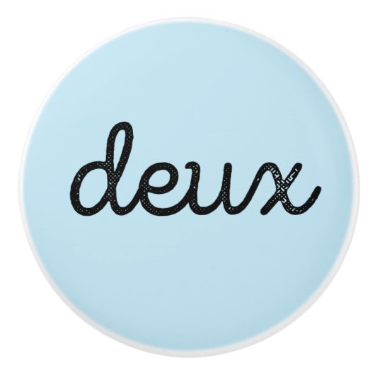 フランスのなカウントのノブ2 セラミックノブ (正面)