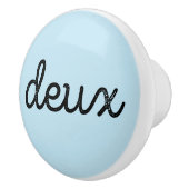 フランスのなカウントのノブ2 セラミックノブ (右)