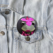 フランスのなカエルボタンピン 缶バッジ (インサイチュ)