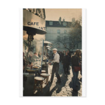 フランスのなカフェのウェイター