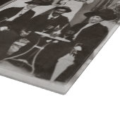 フランスのなカフェのバーの通り場面 カッティングボード (角)