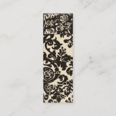 フランスのなクリーム~の細い名刺 スキニー名刺 (裏面)