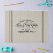 フランスのなココア穀物袋 薄葉紙 (クラフト)