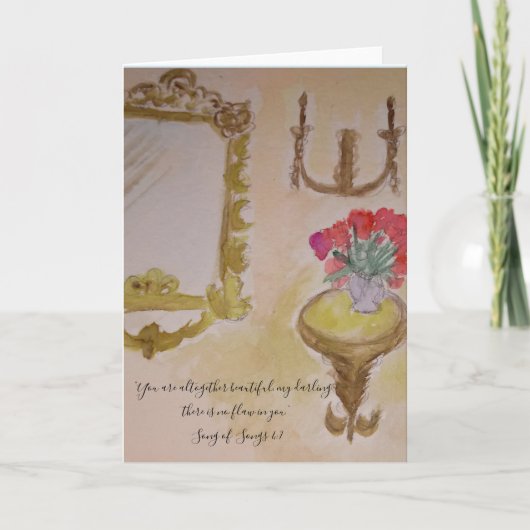 フランスのなサロン カード (正面)