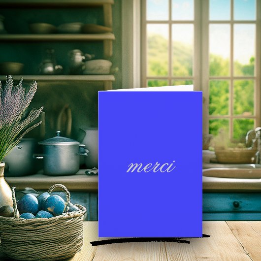 フランスのなサンキューカード サンキューカード