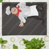 フランスのなシェフの台所タオル キッチンタオル (折り畳み)