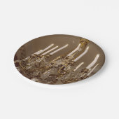 フランスのなシャンデリア、パリのロココ ペーパープレート (アングル)