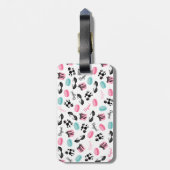 フランスのなテーマの荷物のラベル ラゲッジタグ (裏面縦)