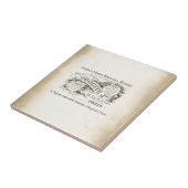 フランスのなデパートの印 タイル (側面)