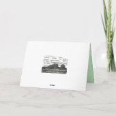 フランスのなハッピーバースデーカード カード (裏面)