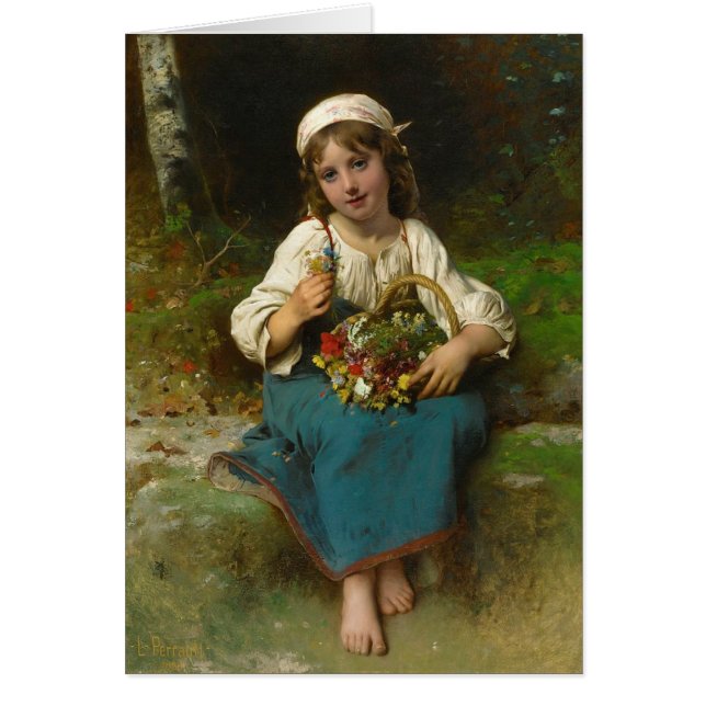 フランスのなフラワー・ガール (正面)