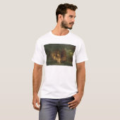 フランスのなフリゲート艦「Arethuse間の戦い Tシャツ (正面フル)