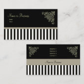 フランスのなブティックの~の名刺 名刺 (正面/裏面)