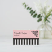 フランスのなブティック-色/名刺を変えて下さい 名刺 (スタンド正面)