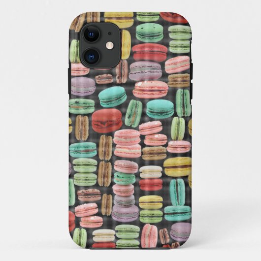 フランスのなマカロンのポップアート Case-Mate iPhoneケース (裏面)