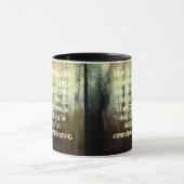 フランスのなマグの汚い平静の祈りの言葉 マグカップ (中央)