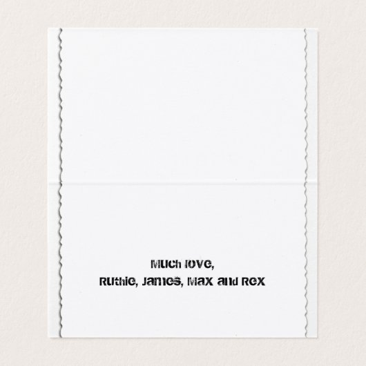 フランスのなマスティフのちくしょうよい休日カード (内部フラット)