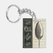 フランスのなメニュー キーホルダー (正面左)