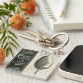 フランスのなメニュー キーホルダー (正面右)