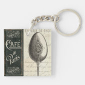 フランスのなメニュー キーホルダー (裏面)