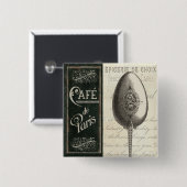 フランスのなメニュー 缶バッジ (正面&裏面)