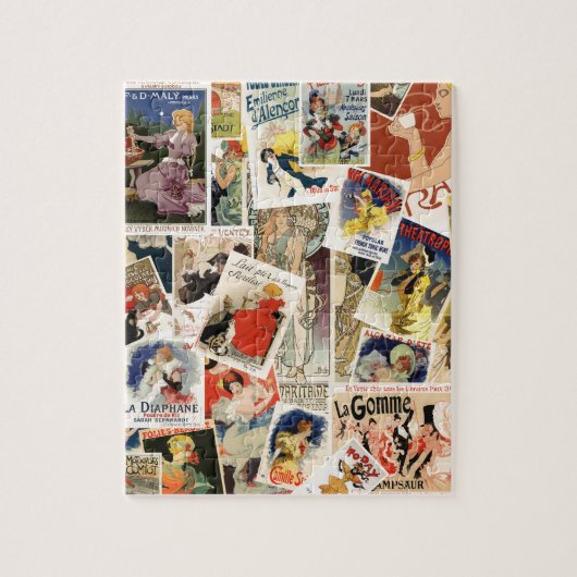 フランスのなモンタージュ ジグソーパズル (縦)