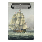 フランスのなラインのためのHMSの勝利の航行は並びました ミニクリップボード (正面)