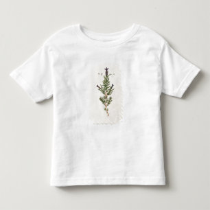 フランスのなラベンダーは、「好奇心が強いHerbalからの241をめっきします トドラーTシャツ