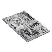 フランスのなヴィンテージエッフェル ノートブック (右側)