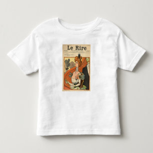 フランスのな伯爵夫人の風刺漫画 トドラーTシャツ