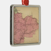 フランスのな入り江の町区 メタルオーナメント (右)