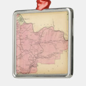 フランスのな入り江の町区 メタルオーナメント (左)