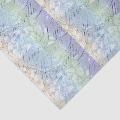 フランスのな原稿の水彩画の蝶decoupage 薄葉紙 (詳細)