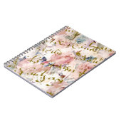 フランスのな原稿、バラおよび蝶 ノートブック (左側)