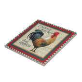 フランスのな国のオンドリの糖菓Appetit タイル (側面)