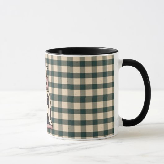 フランスのな国牛コーヒーカップ マグカップ (右)