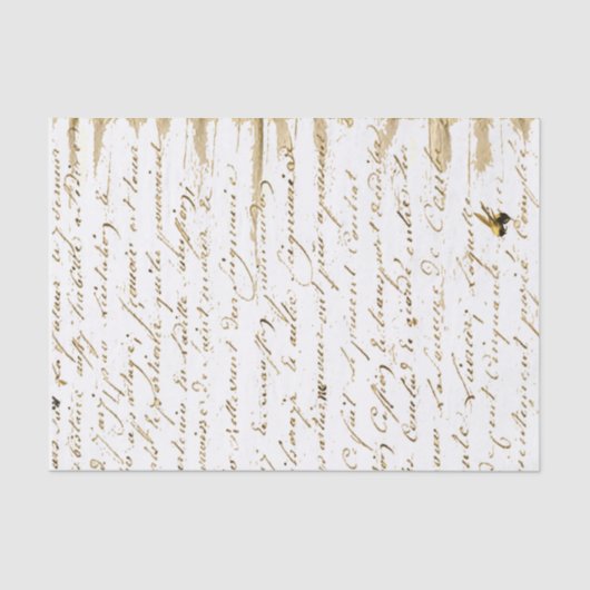 フランスのな執筆 薄葉紙 (正面)