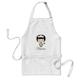 フランスのな女中 スタンダードエプロン